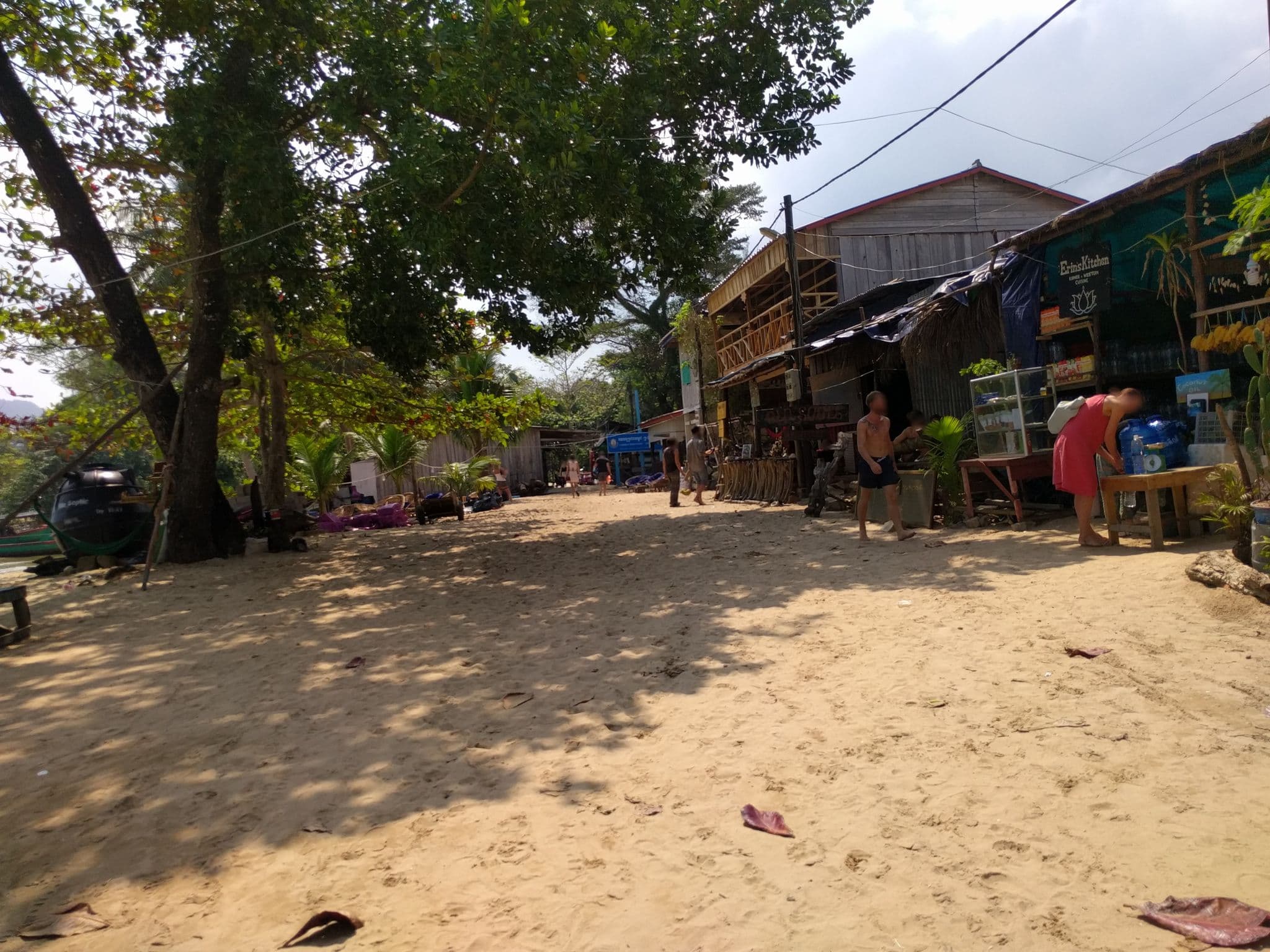 Street view near Hornbill Guesthouse, Sihanoukville — © emackres (CC BY-SA · Mapillary)