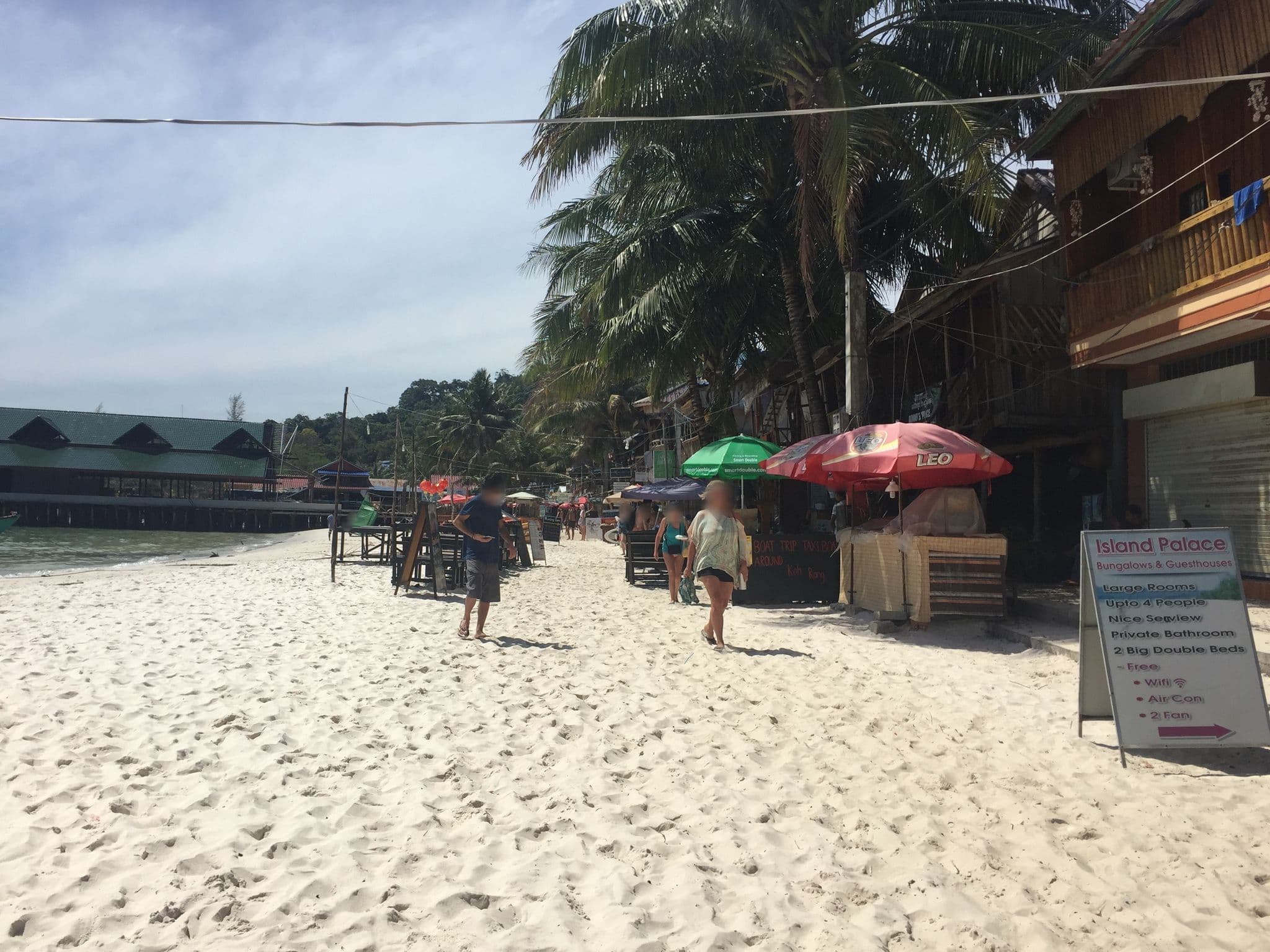 Street view near Island Palace Bungalows, Sihanoukville — © shrutim (CC BY-SA · Mapillary)