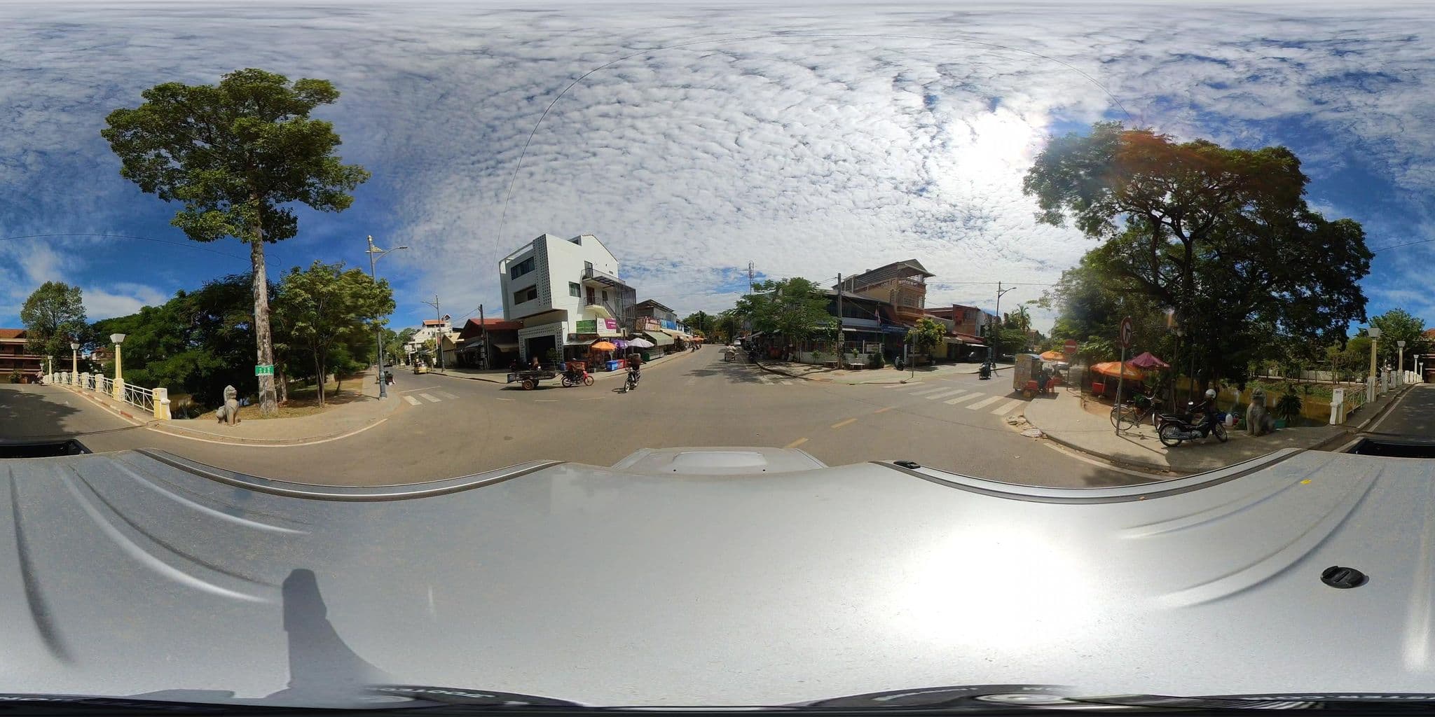 Street view near Angkor vireak chey hotel, Siem Reap — © ThailandCambodia (CC BY-SA · Mapillary)