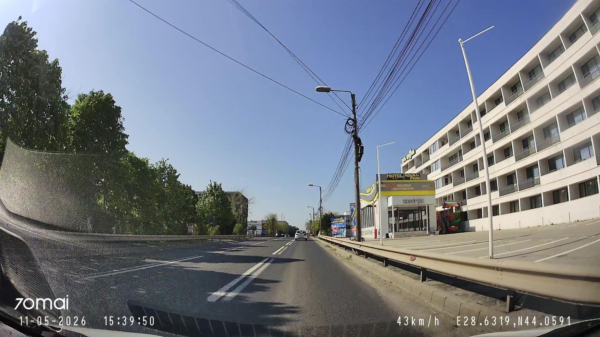 Street view near Meteor, Eforie Nord