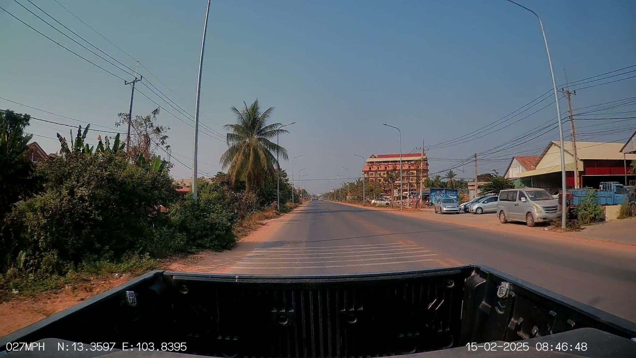 Street view near Champey Sor Boutique Hotel, Siem Reap — © ThailandCambodia (CC BY-SA · Mapillary)