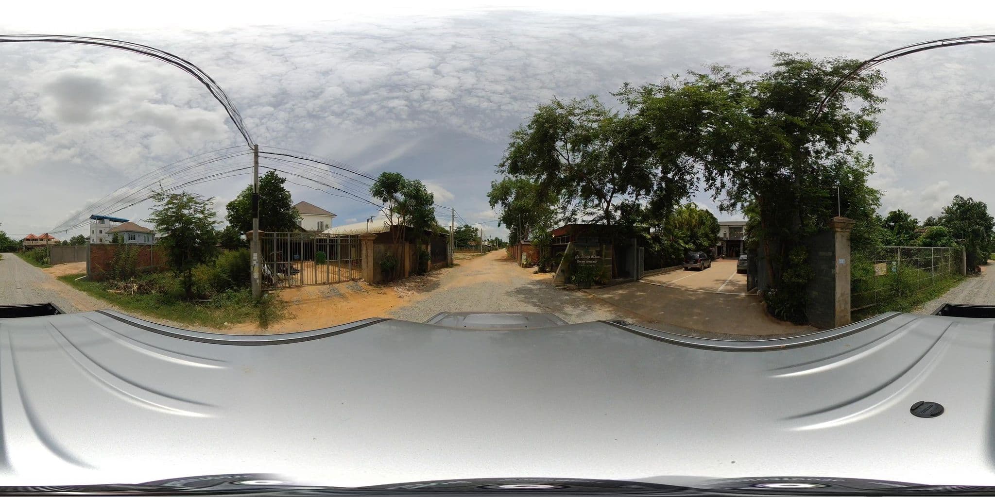 Street view near Green Amazon Residence Hotel, Siem Reap — © ThailandCambodia (CC BY-SA · Mapillary)