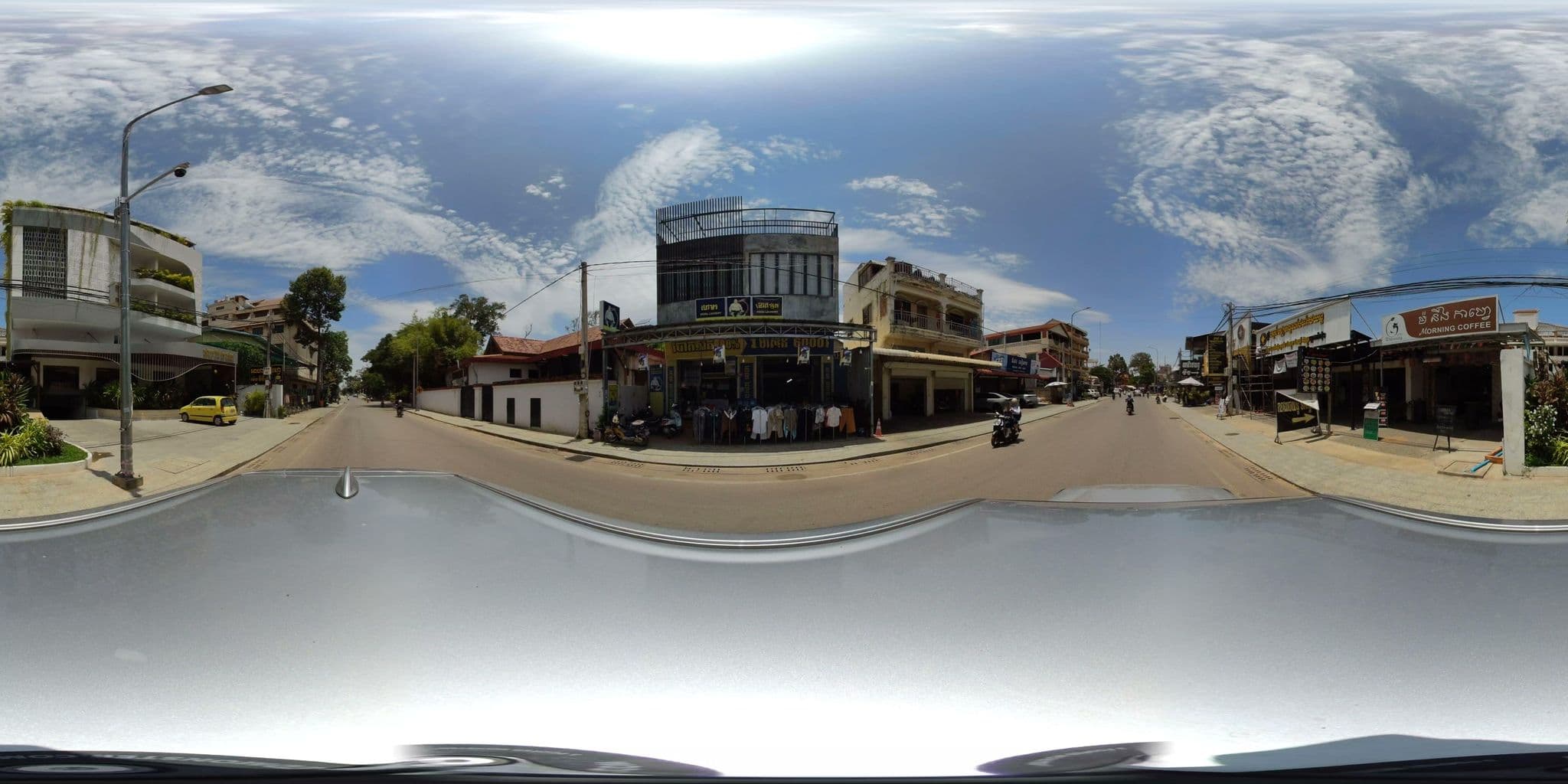 Street view near International Youth Hotels China Restaurant, Siem Reap — © ThailandCambodia (CC BY-SA · Mapillary)