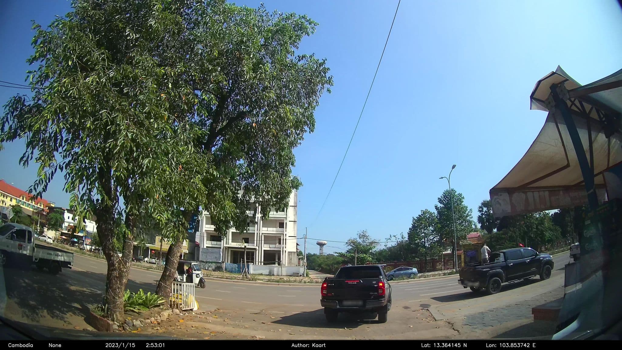 Street view near Fancy Boutique Villa, Siem Reap — © kaart_2 (CC BY-SA · Mapillary)