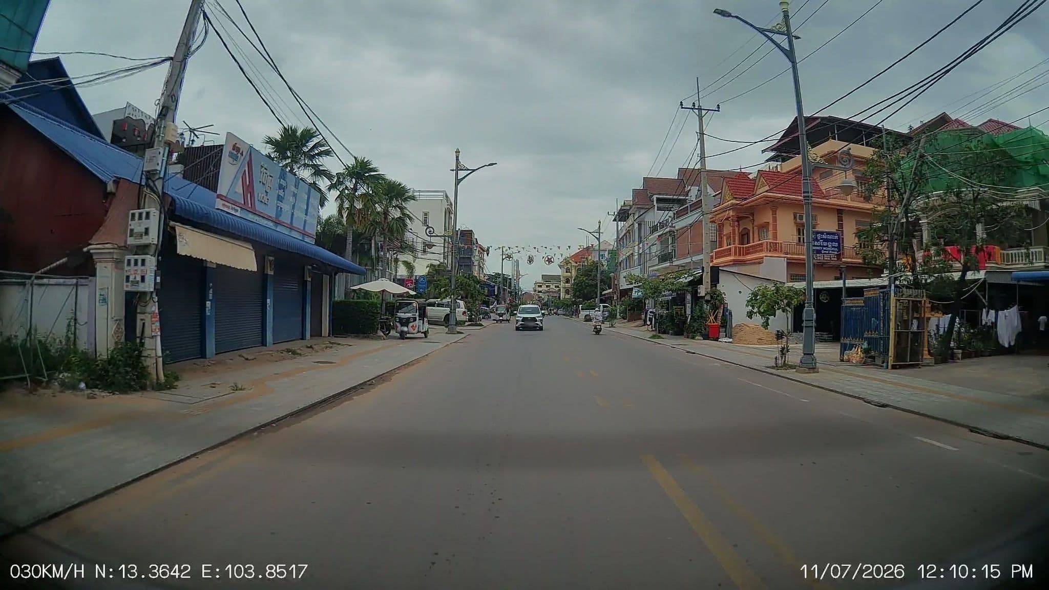 Street view near LIZA HOTEL, Siem Reap — © ThailandCambodia (CC BY-SA · Mapillary)