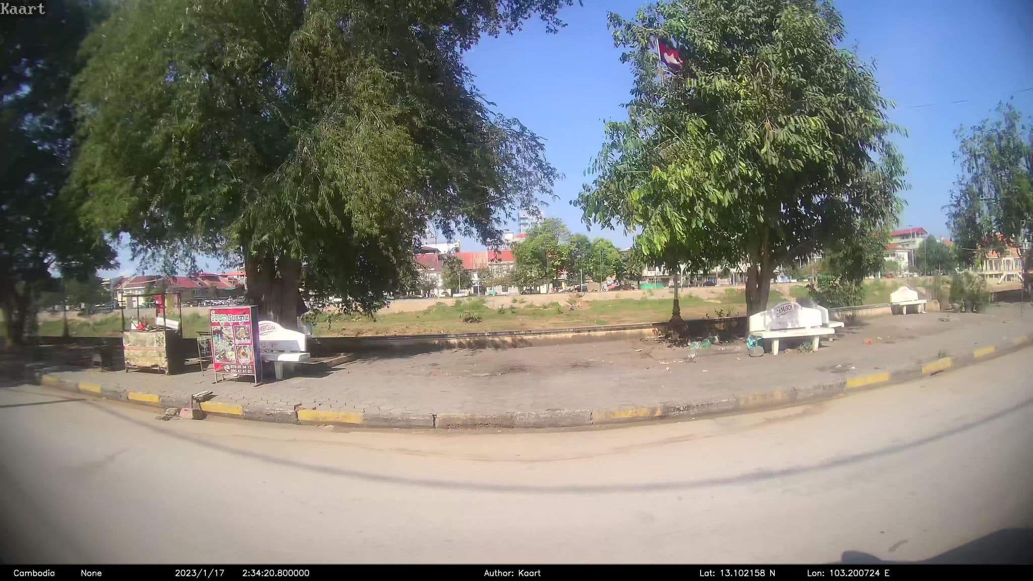 Street view near Breakfast @ Vimean, Battambang — © kaart_2 (CC BY-SA · Mapillary)
