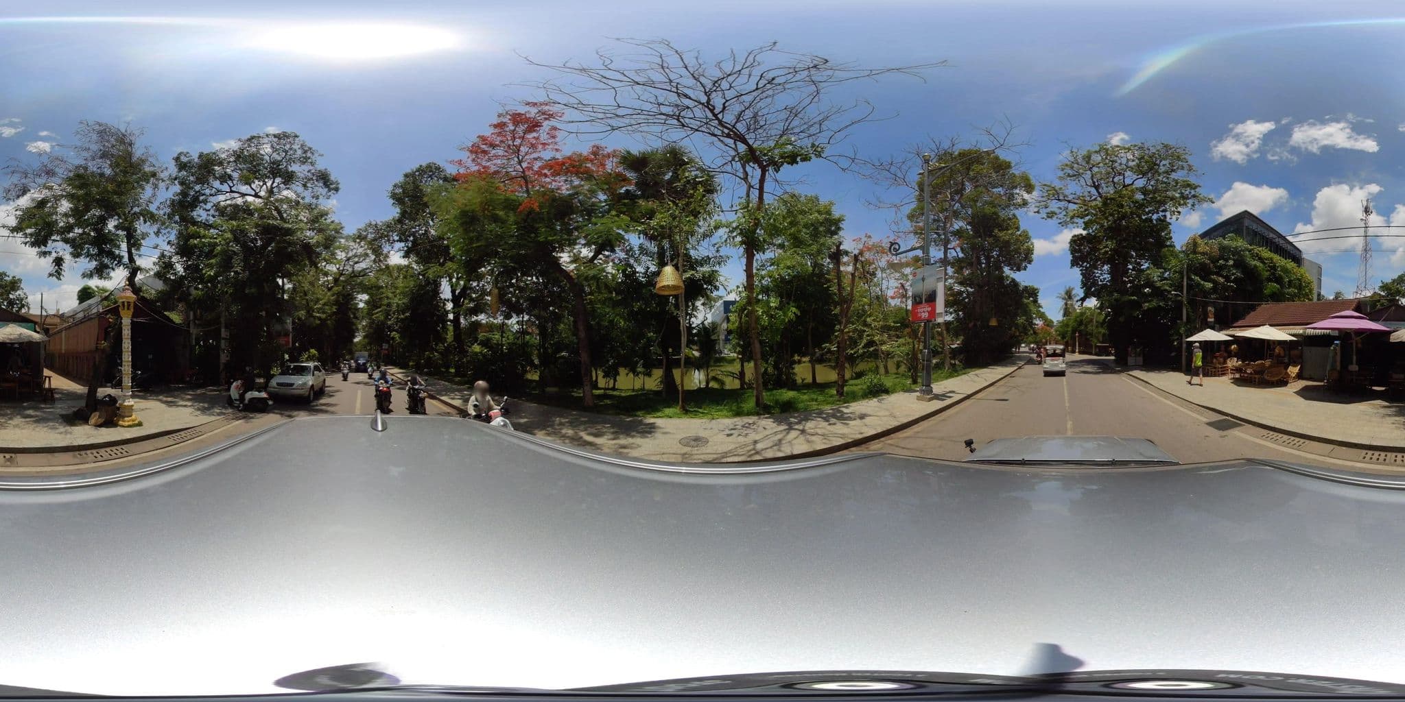 Street view near steung siemriep hotel, Siem Reap — © ThailandCambodia (CC BY-SA · Mapillary)