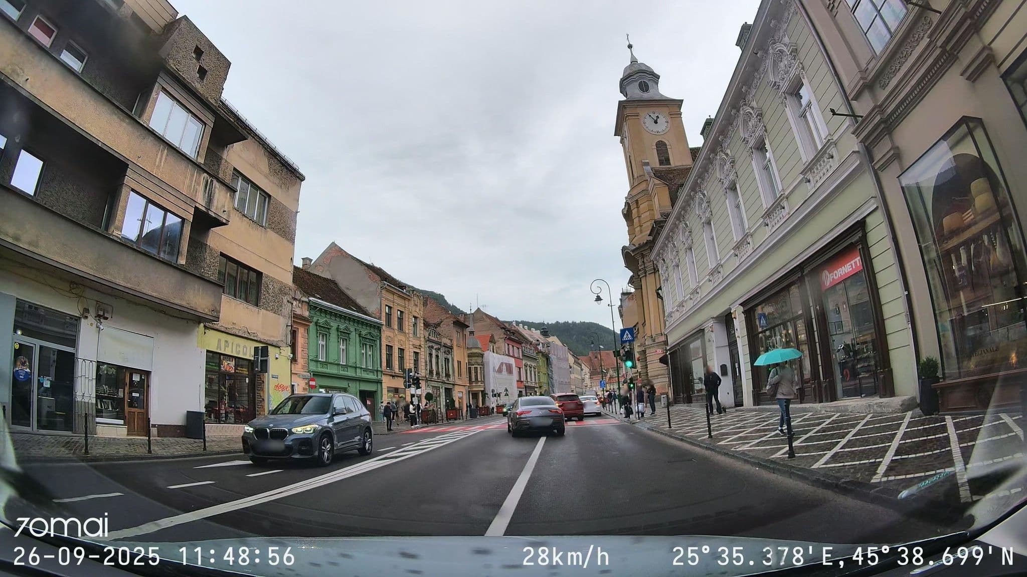 Street view near Aro Sport, Braşov