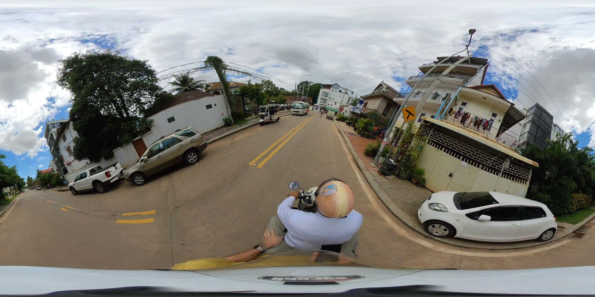 Street view near Balaha Hostel, Siem Reap — © ThailandCambodia (CC BY-SA · Mapillary)
