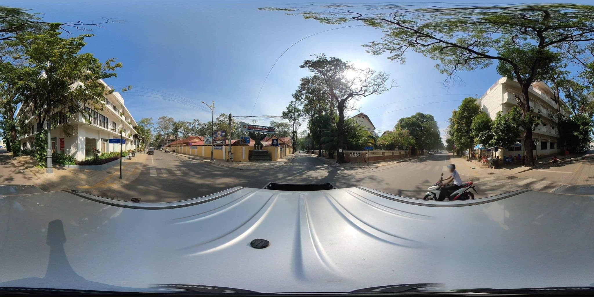 Street view near Koulen hotel, Siem Reap — © ThailandCambodia (CC BY-SA · Mapillary)