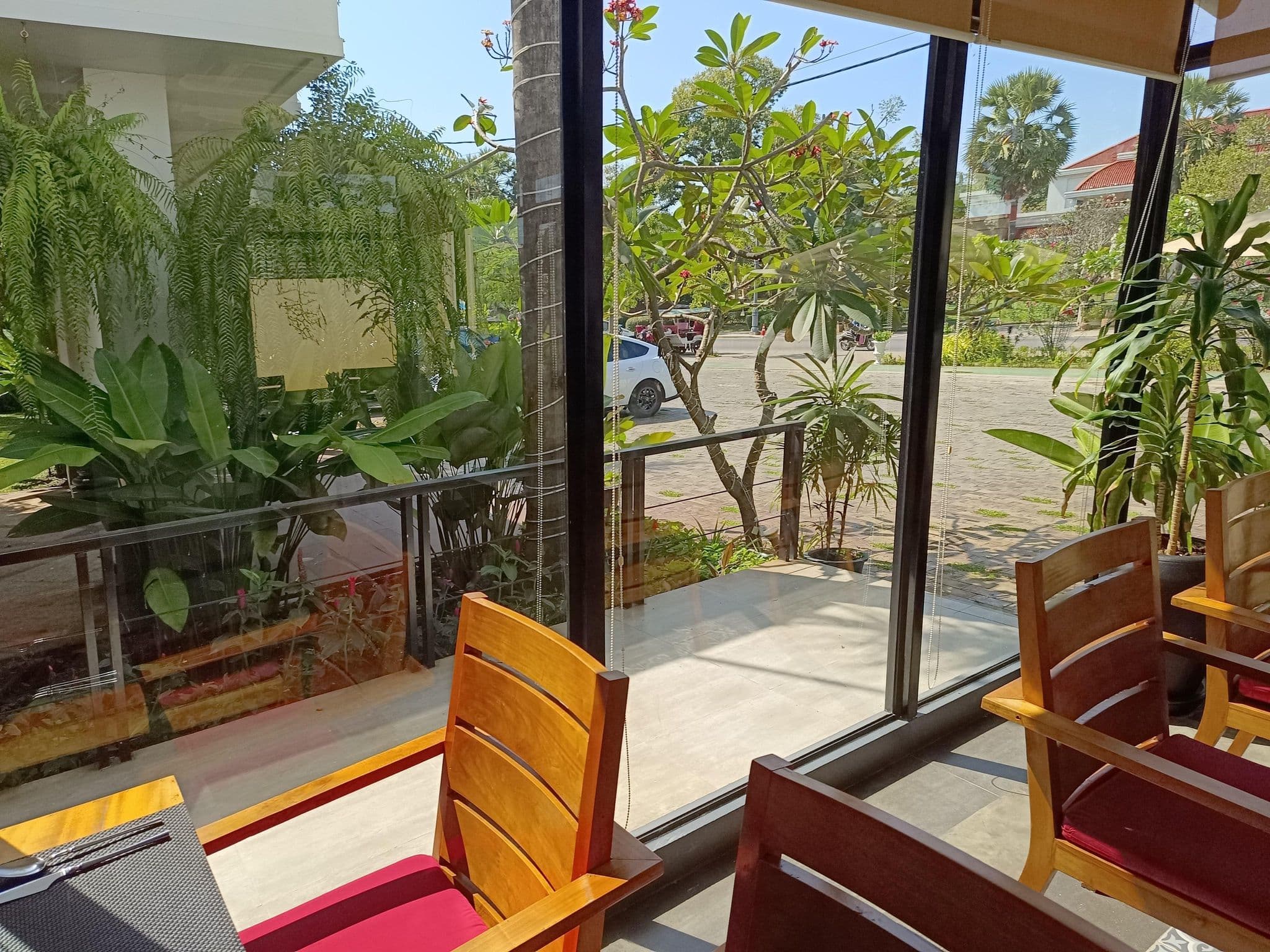 Street view near Angkor Museum Boutique Hotel and Spa, Siem Reap — © ThailandCambodia (CC BY-SA · Mapillary)