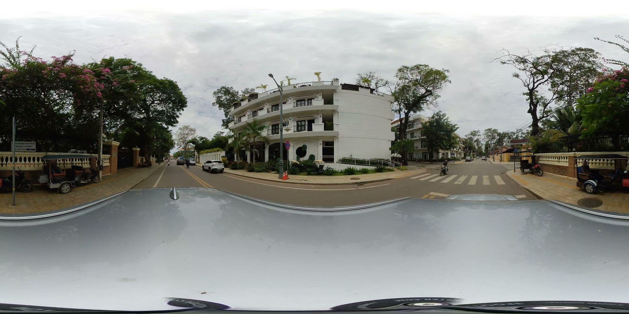 Street view near Casa Angkor Hotel Siem Reap, Siem Reap — © ThailandCambodia (CC BY-SA · Mapillary)