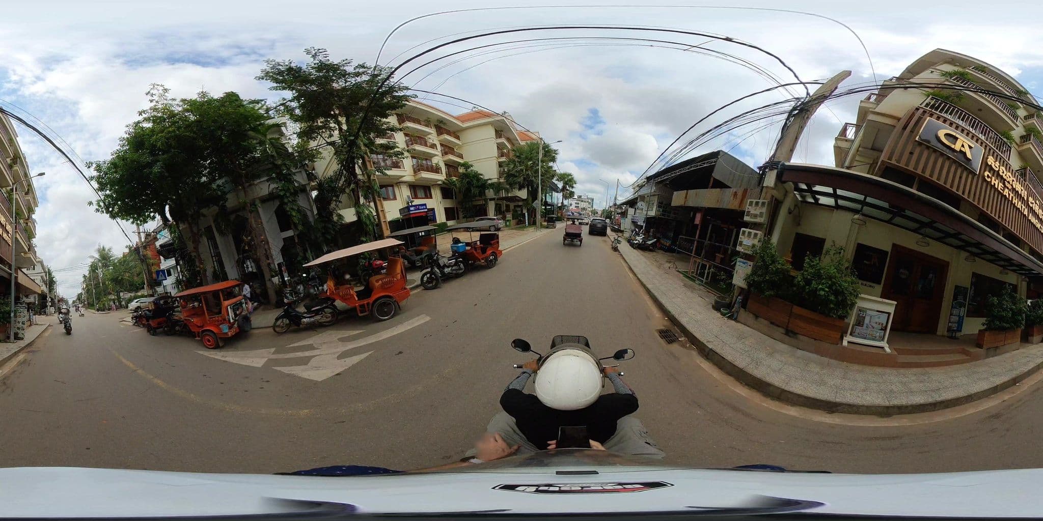 Street view near Cheathata CTA Hotel Siem Reap, Siem Reap — © ThailandCambodia (CC BY-SA · Mapillary)