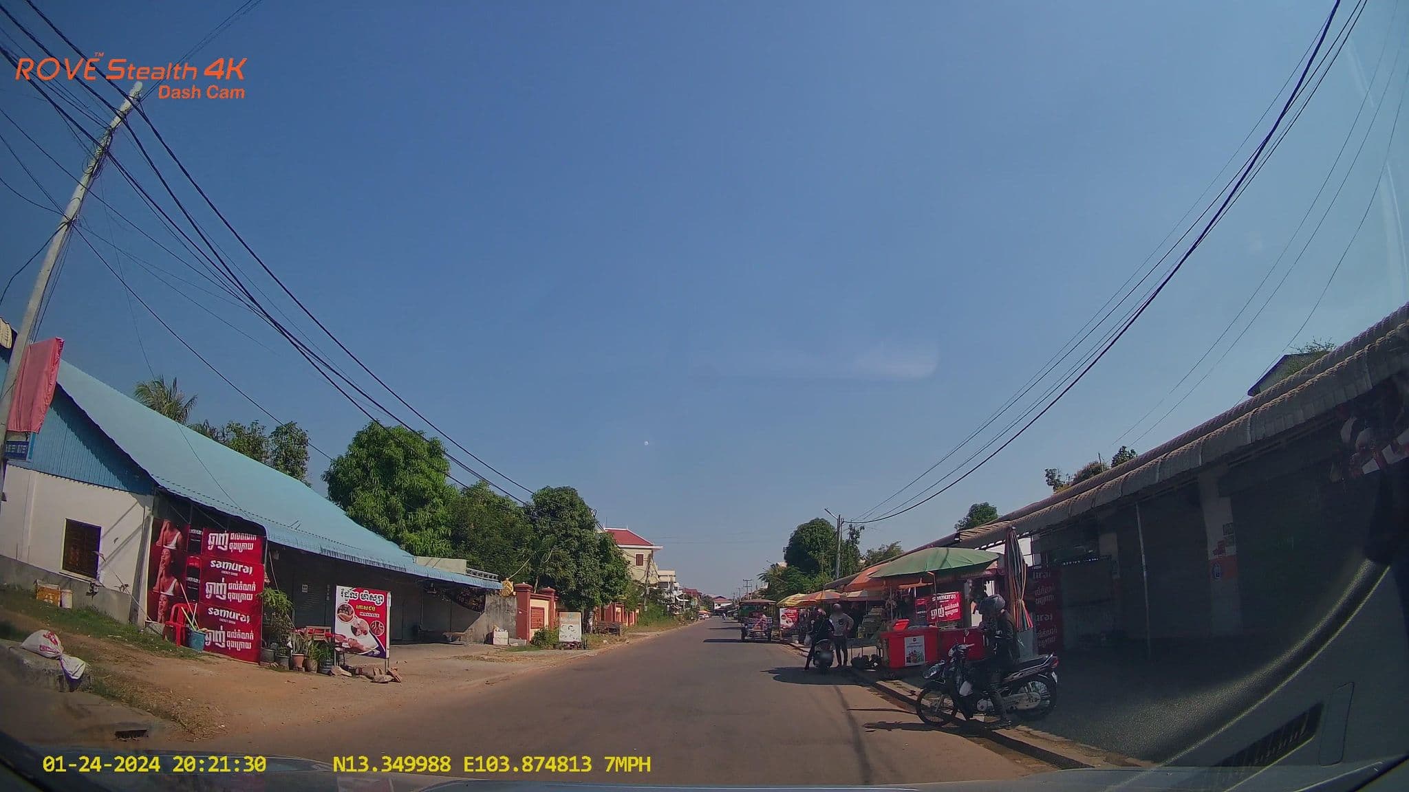 Street view near The Anataya Resort, Siem Reap — © ThailandCambodia (CC BY-SA · Mapillary)