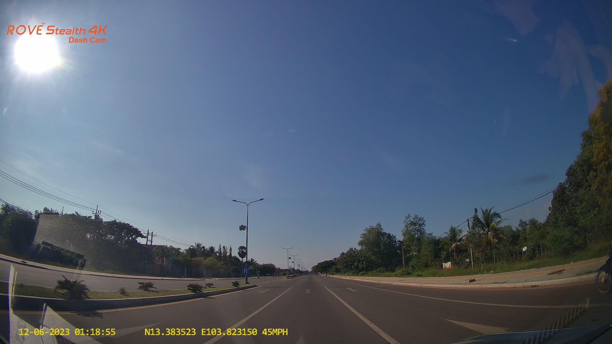 Street view near La Palmeraie d'Angkor, Siem Reap — © ThailandCambodia (CC BY-SA · Mapillary)