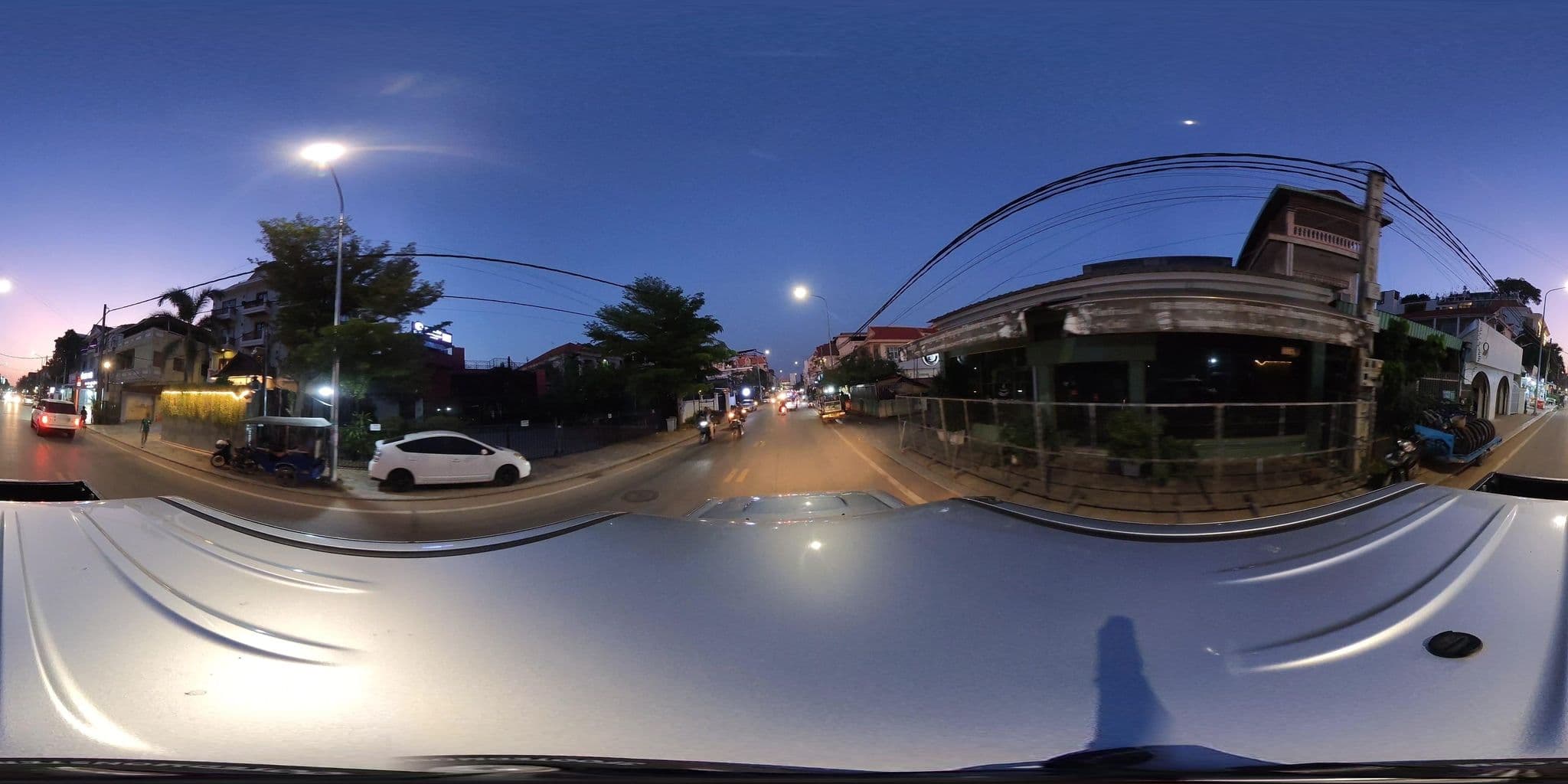 Street view near Channel Angkor Hostel, Siem Reap — © ThailandCambodia (CC BY-SA · Mapillary)