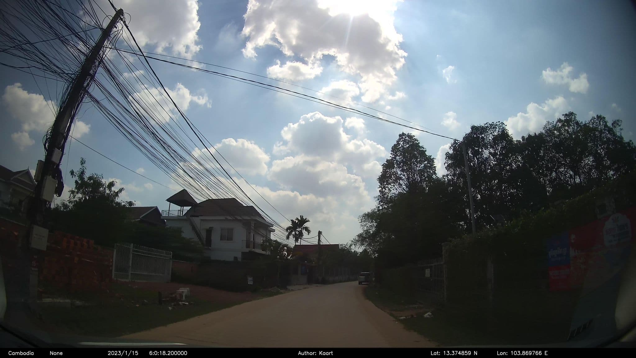 Street view near Angkor Village Vip Lounge, Siem Reap — © kaart_2 (CC BY-SA · Mapillary)