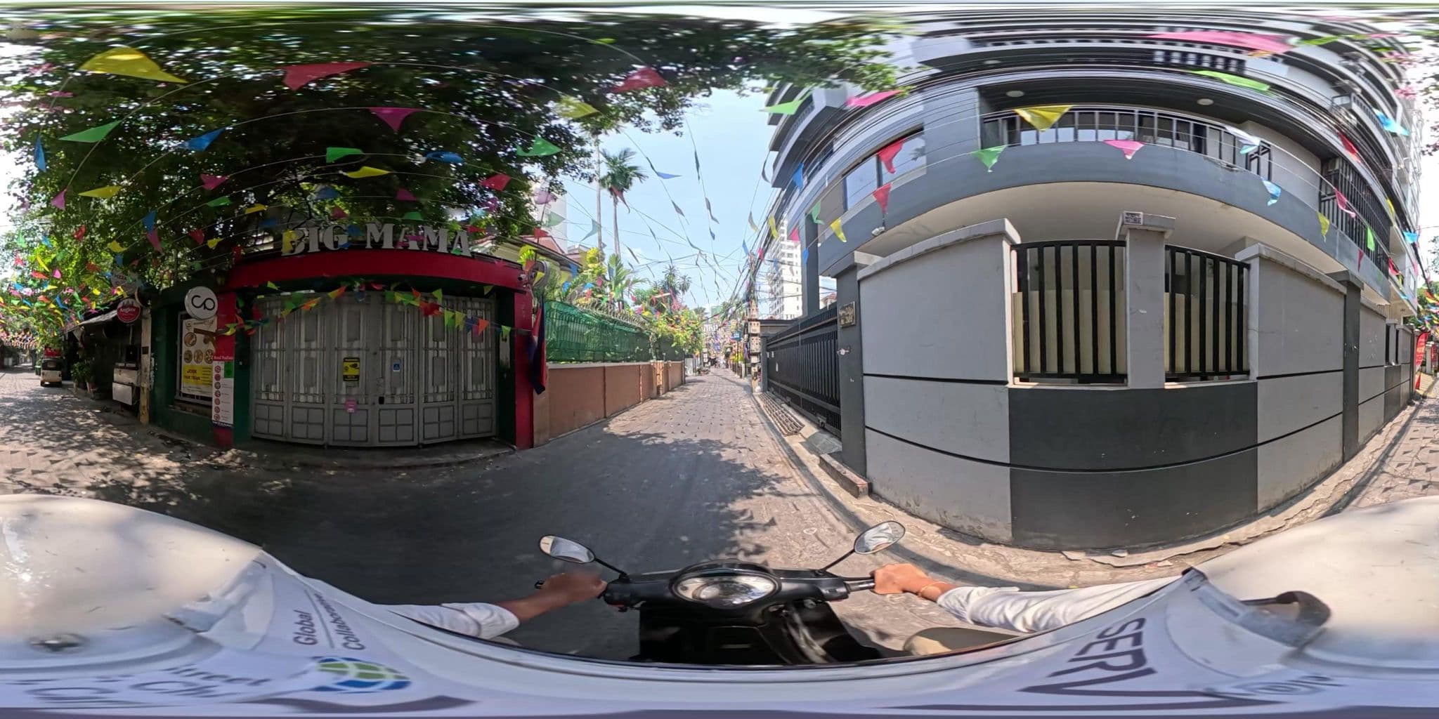 Street view near Poolside Villa, Phnom Penh — © vteck (CC BY-SA · Mapillary)
