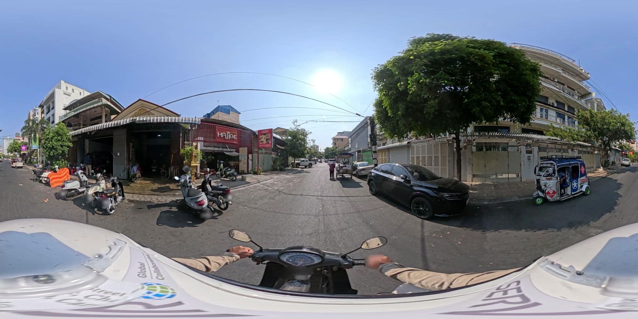 Street view near St.288 Hotel, Phnom Penh — © vteck (CC BY-SA · Mapillary)
