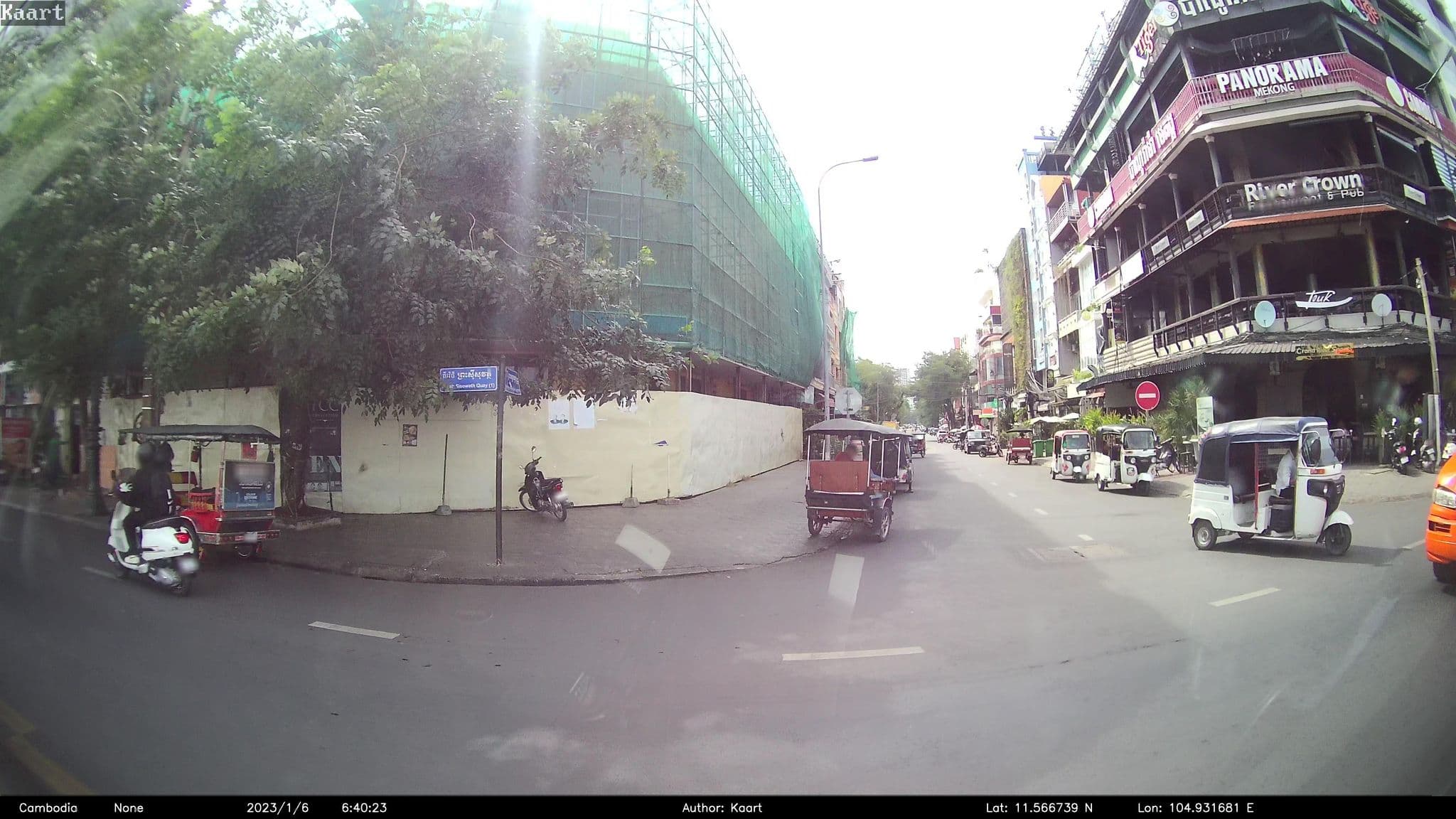 Street view near Ta Prohm room FCC Phnom Penh, Phnom Penh — © kaart_2 (CC BY-SA · Mapillary)