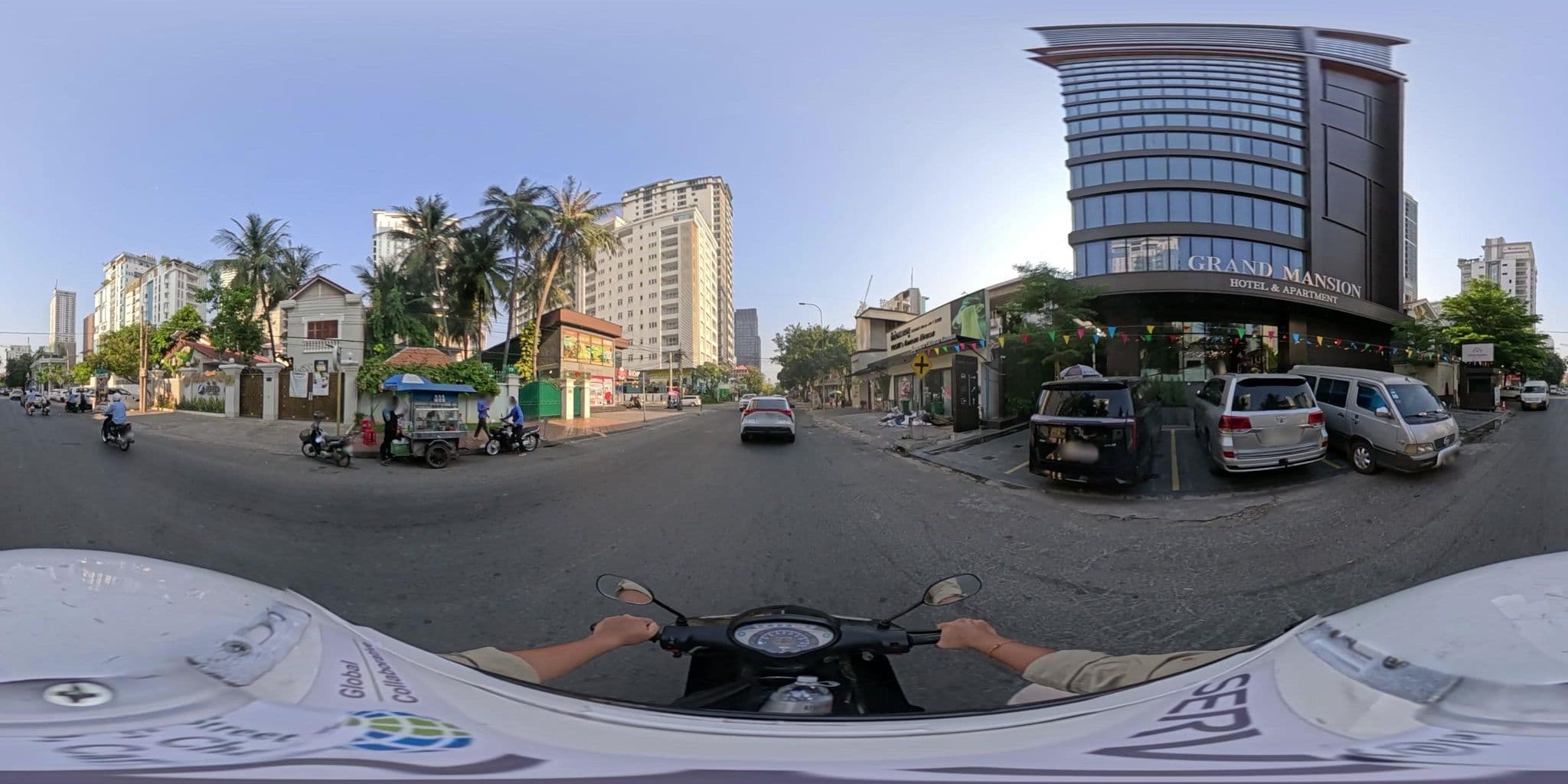 Street view near Popork Vil Guest House, Phnom Penh — © vteck (CC BY-SA · Mapillary)