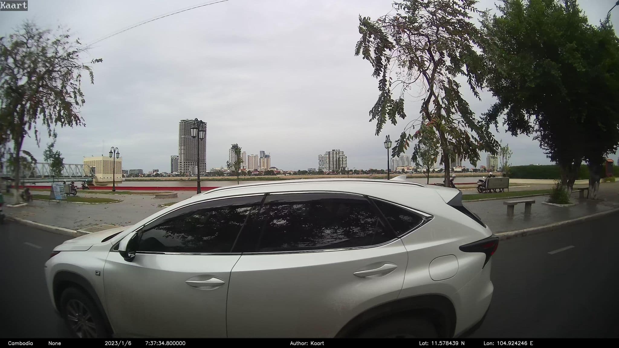 Street view near Pao Yi Hotel, Phnom Penh — © kaart_2 (CC BY-SA · Mapillary)