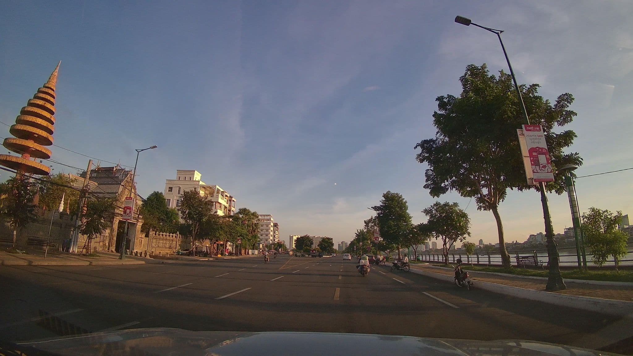 Street view near Grand Waterfront Hotel, Phnom Penh — © ThailandCambodia (CC BY-SA · Mapillary)