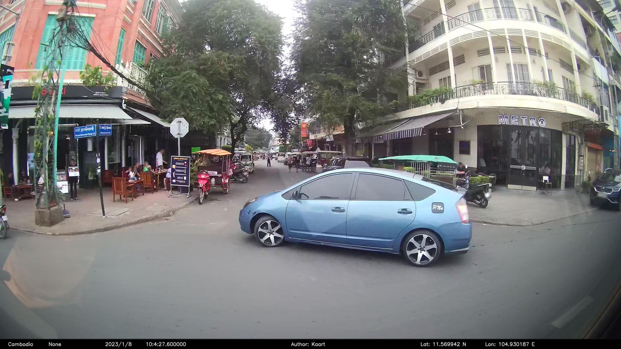 Street view near けんけんアジト@プノンペン, Phnom Penh — © kaart_2 (CC BY-SA · Mapillary)