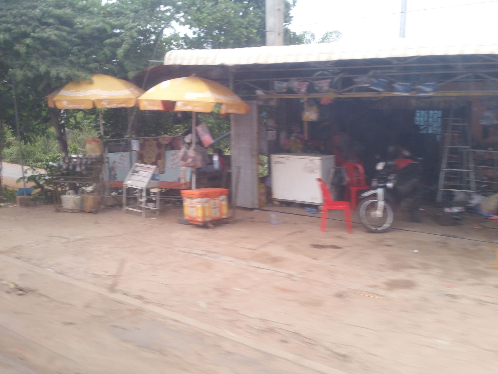 Street view near SovannPhum Hotel, Kampong Cham — © shlublu (CC BY-SA · Mapillary)