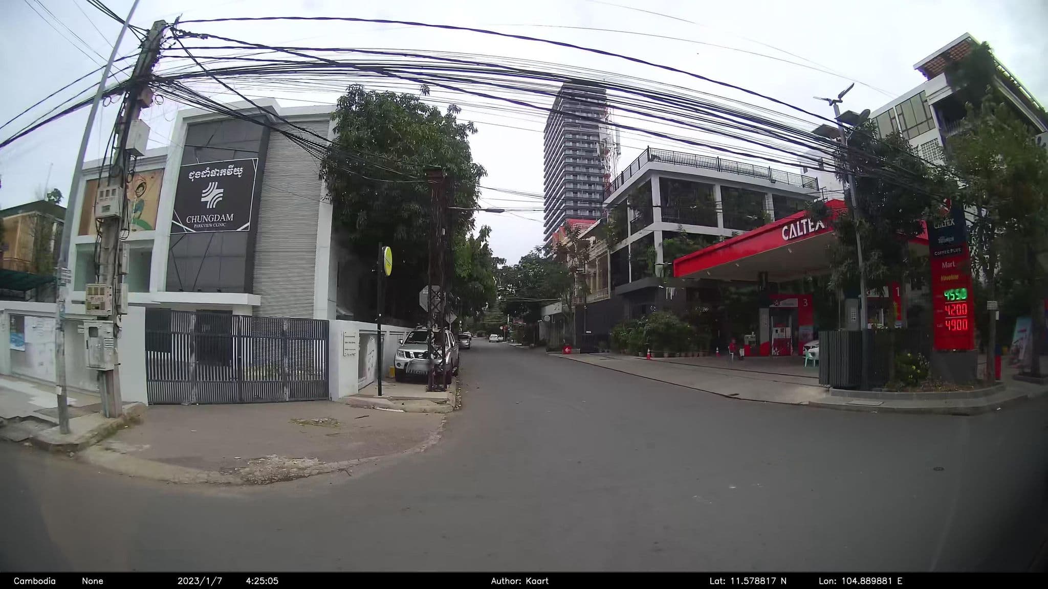 Street view near Indra Hotel, Boeng Kak Pir — © kaart_2 (CC BY-SA · Mapillary)
