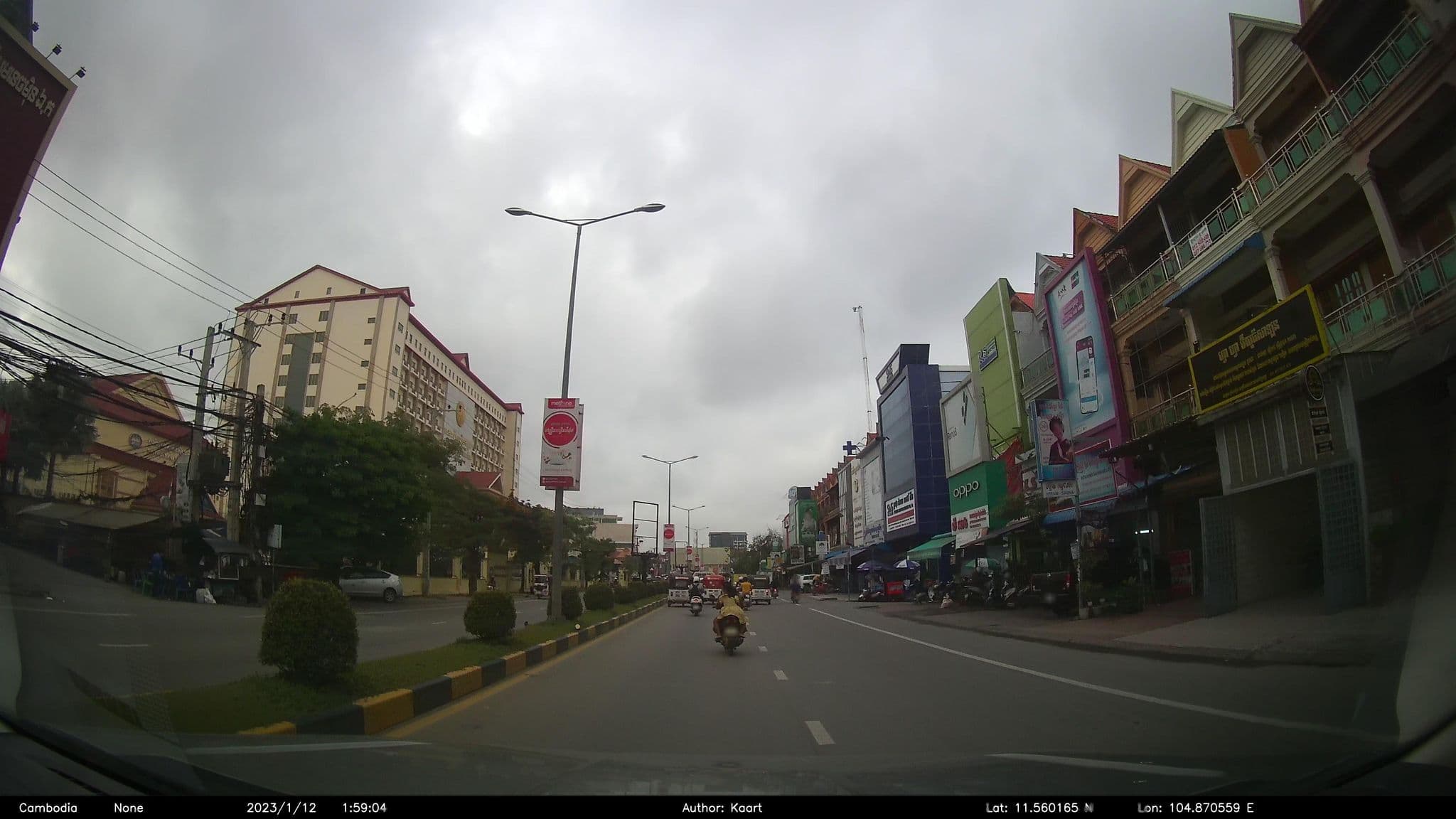 Street view near 9 Dragon Hotel & Restaurant, Boeng Kak Pir — © kaart_2 (CC BY-SA · Mapillary)