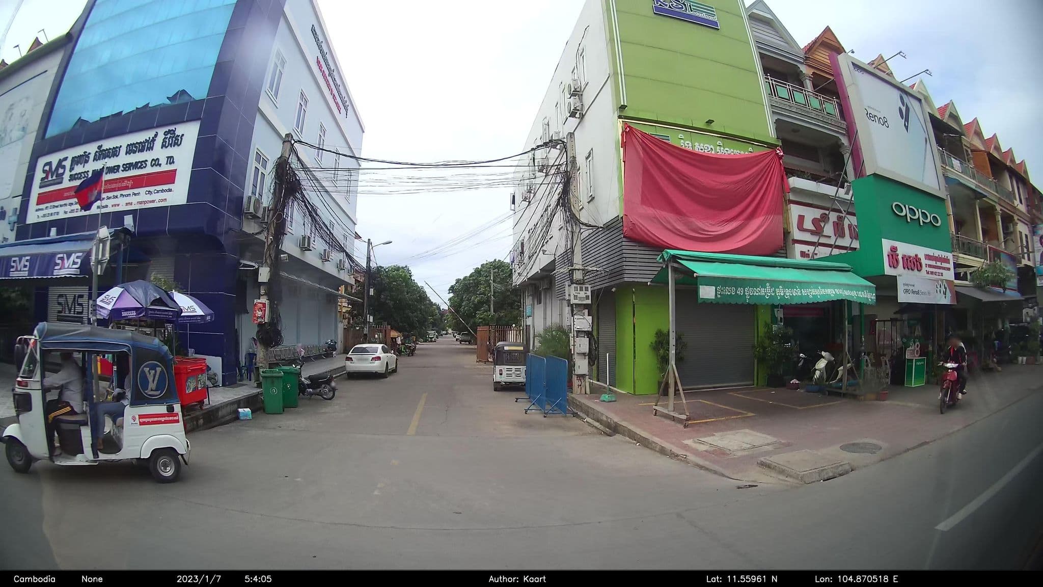 Street view near 9 Dragon Fitness Center, Boeng Kak Pir — © kaart_2 (CC BY-SA · Mapillary)