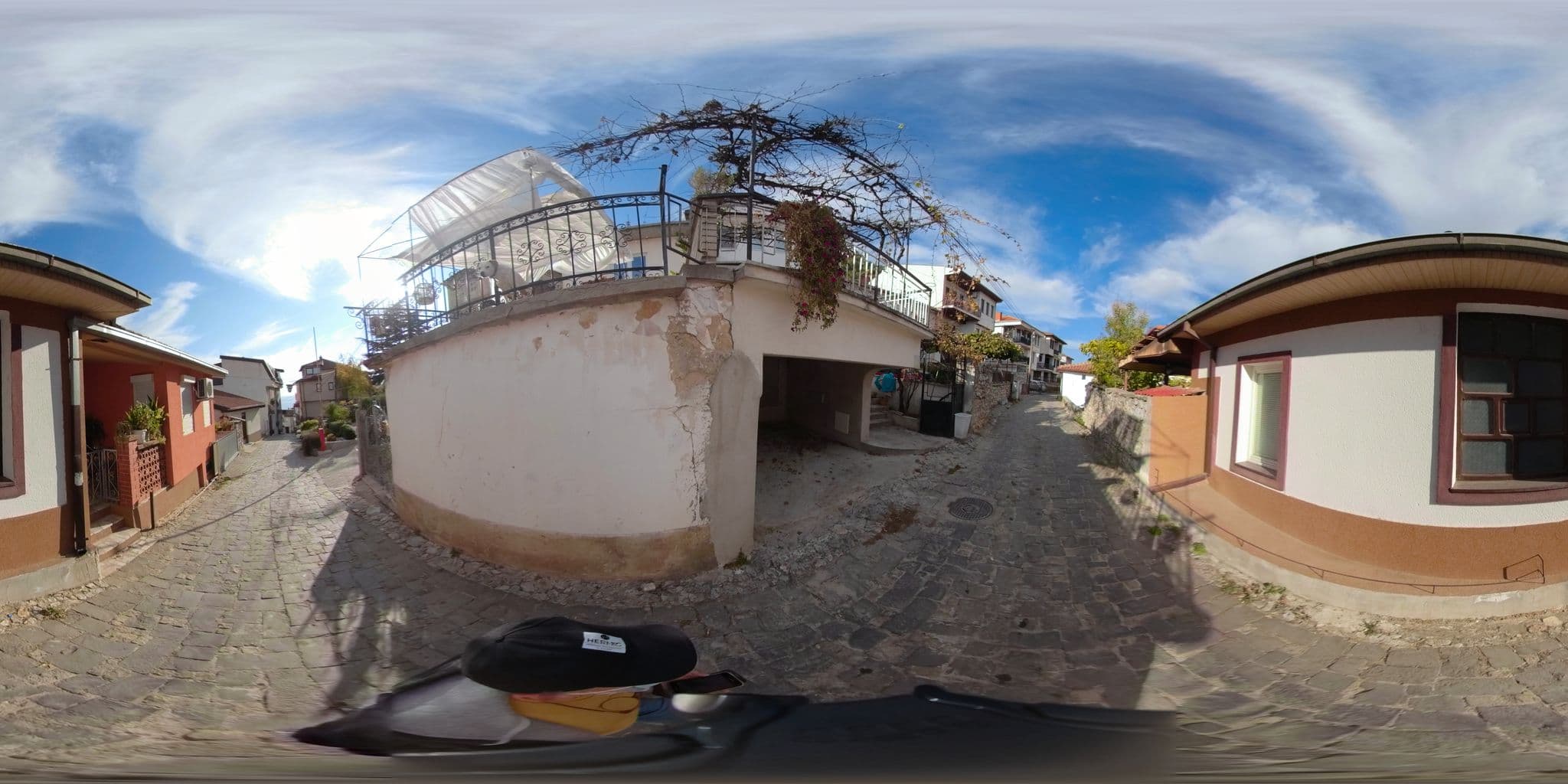 Street view near Villa Stefania, Ohrid — © thodorisvakkas (CC BY-SA · Mapillary)