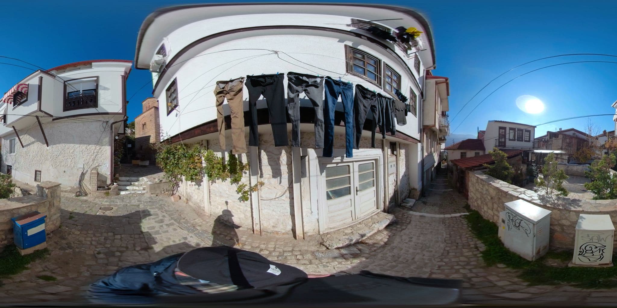 Street view near Apartments Rosana, Ohrid — © thodorisvakkas (CC BY-SA · Mapillary)