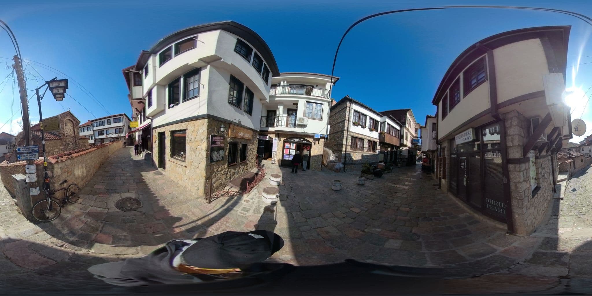 Street view near Apartmani Marija, Ohrid — © thodorisvakkas (CC BY-SA · Mapillary)