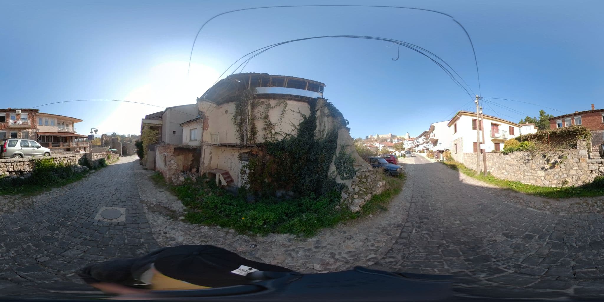Street view near Noce Apartmant, Ohrid — © akyrkou (CC BY-SA · Mapillary)