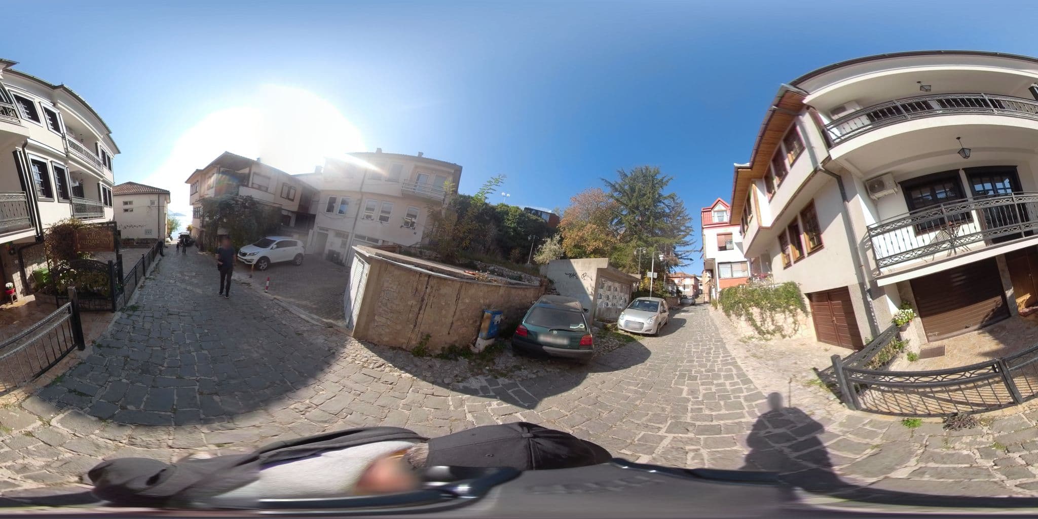 Street view near Villa Dudanov, Ohrid — © thodorisvakkas (CC BY-SA · Mapillary)