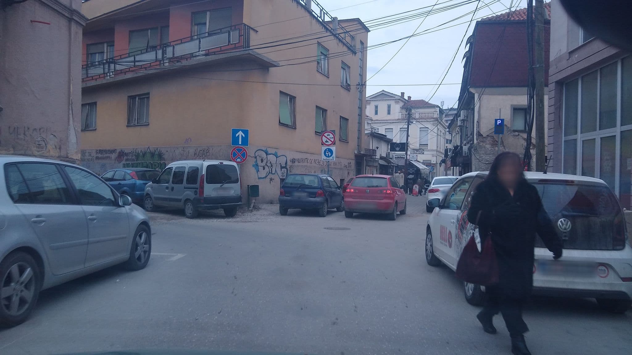 Street view near White And Wood Hotel, Bitola — © ninevska (CC BY-SA · Mapillary)