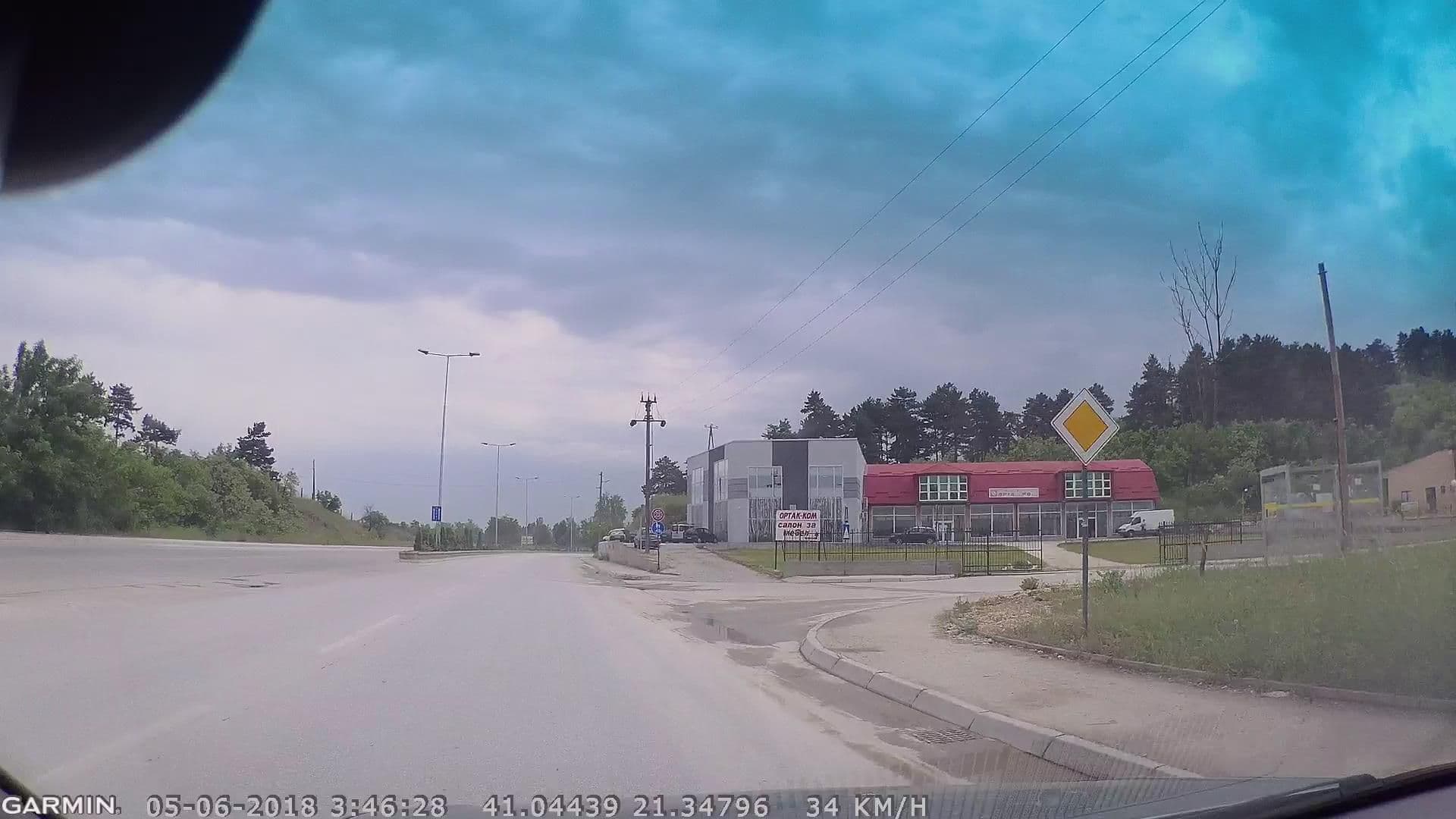 Street view near Hostel Pelagonija, Bitola — © navteq_bg (CC BY-SA · Mapillary)