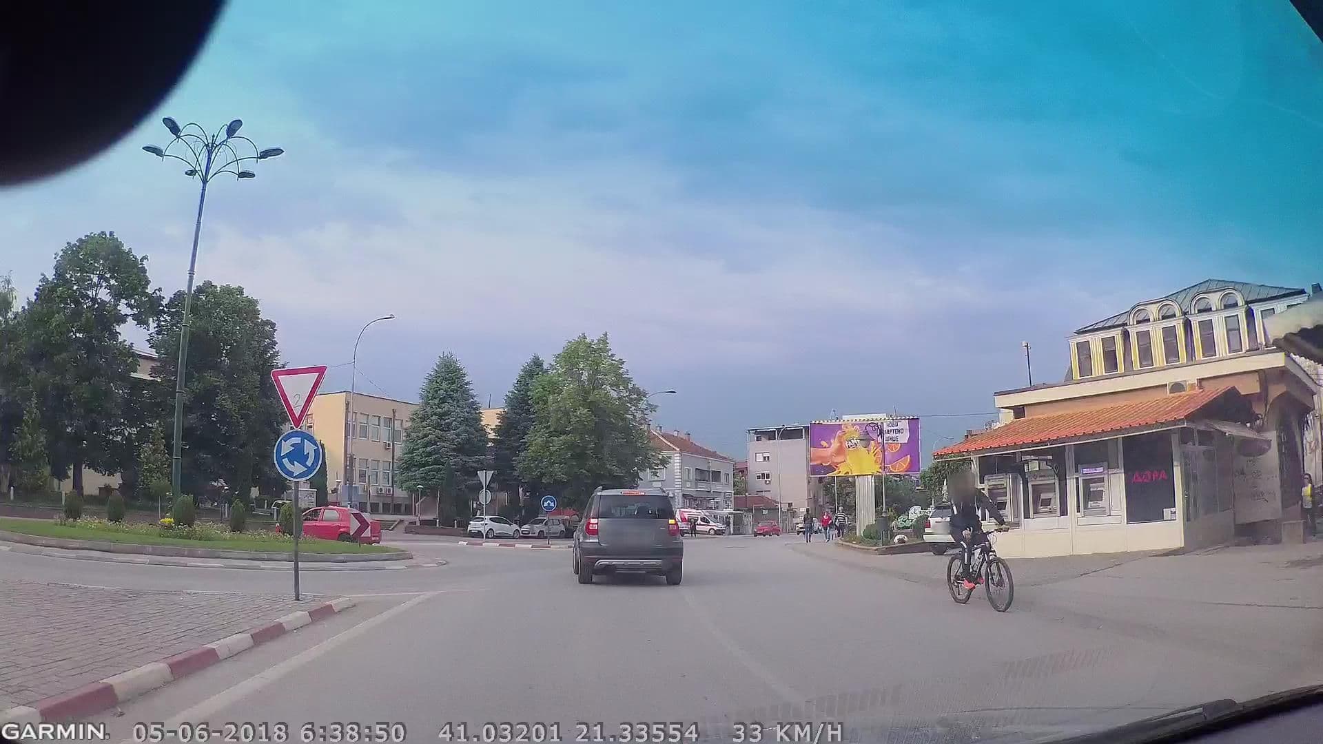 Street view near Grand Central Hotel, Bitola — © navteq_bg (CC BY-SA · Mapillary)