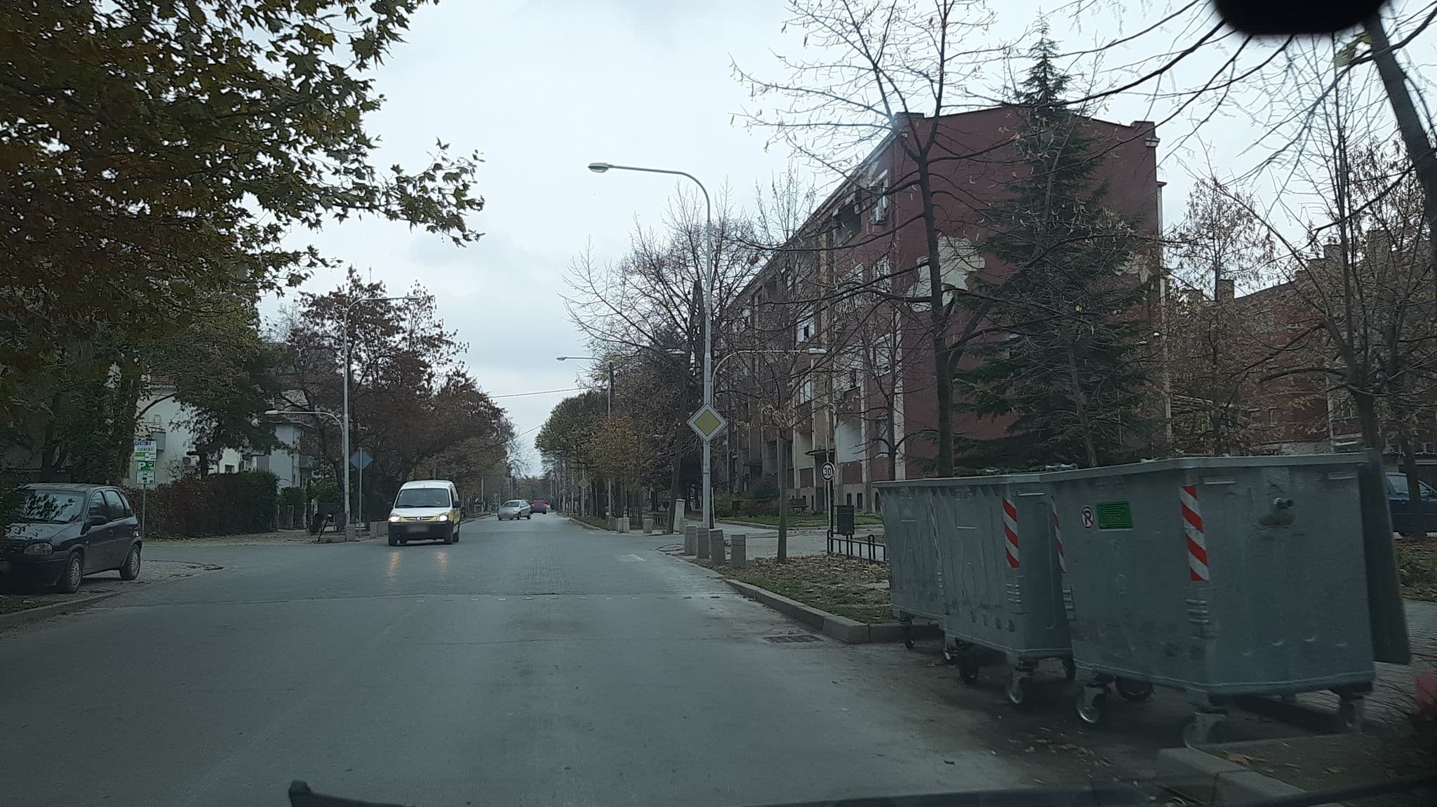 Street view near Hotel Youth, Skopje — © hristijang (CC BY-SA · Mapillary)