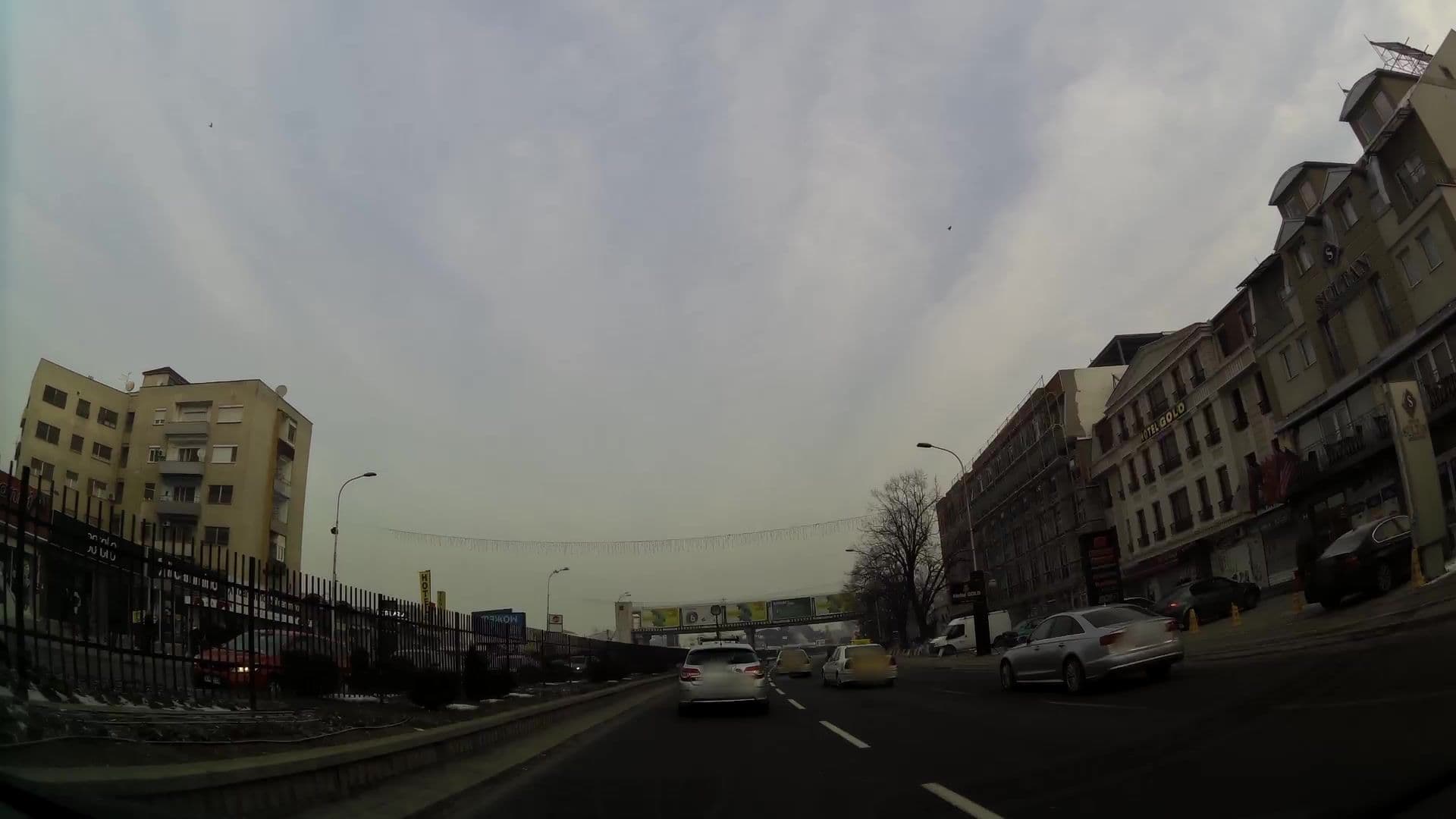 Street view near Hotel Gold, Skopje — © kaartcam (CC BY-SA · Mapillary)