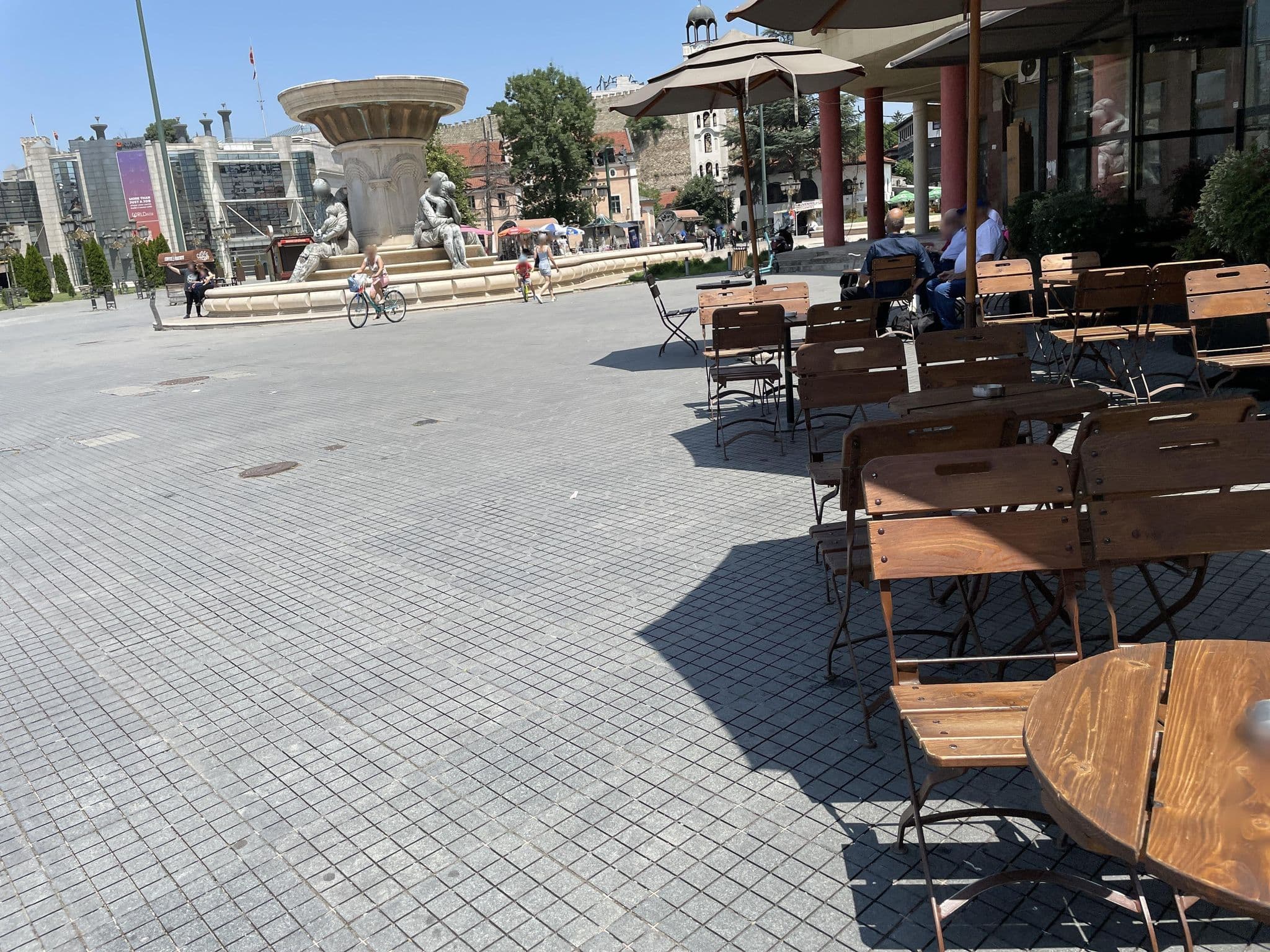 Street view near Hotel Stone Bridge, Skopje — © asturksever (CC BY-SA · Mapillary)