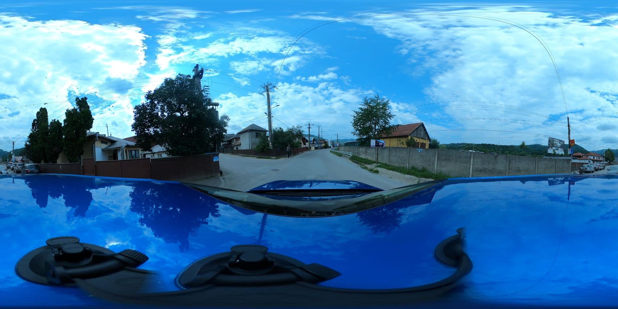 Street view near Casa Antonie, Vişeu de Sus — © DARIUSDINCA (CC BY-SA · Mapillary)