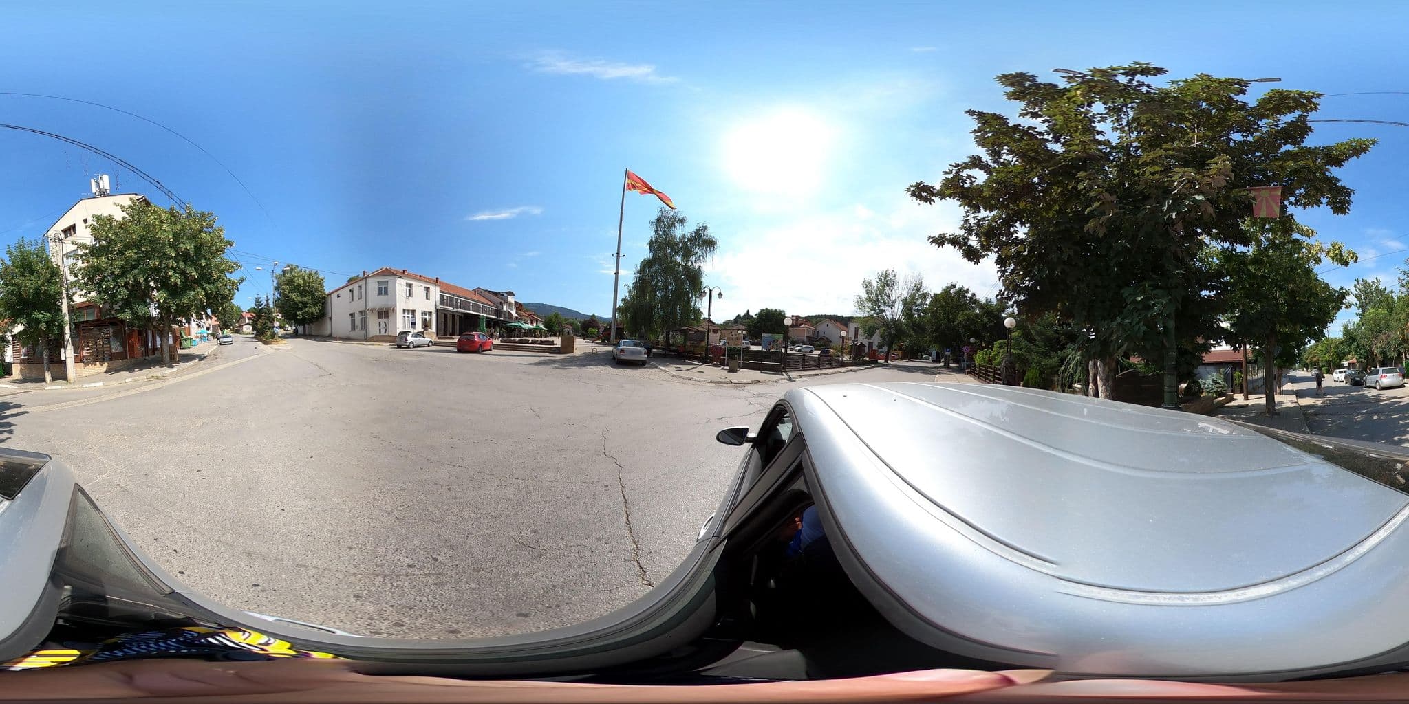 Street view near Hotel Gogov, Pehčevo — © alexanderbtodorov (CC BY-SA · Mapillary)