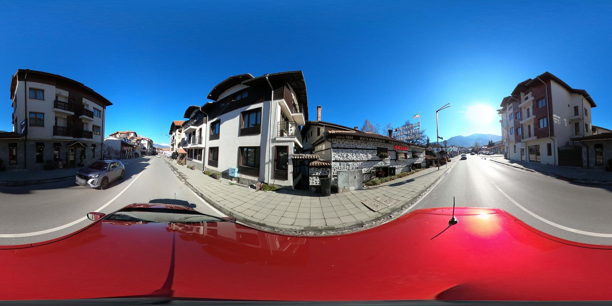 Street view near Hotel Lazur, Pehčevo — © nglf (CC BY-SA · Mapillary)