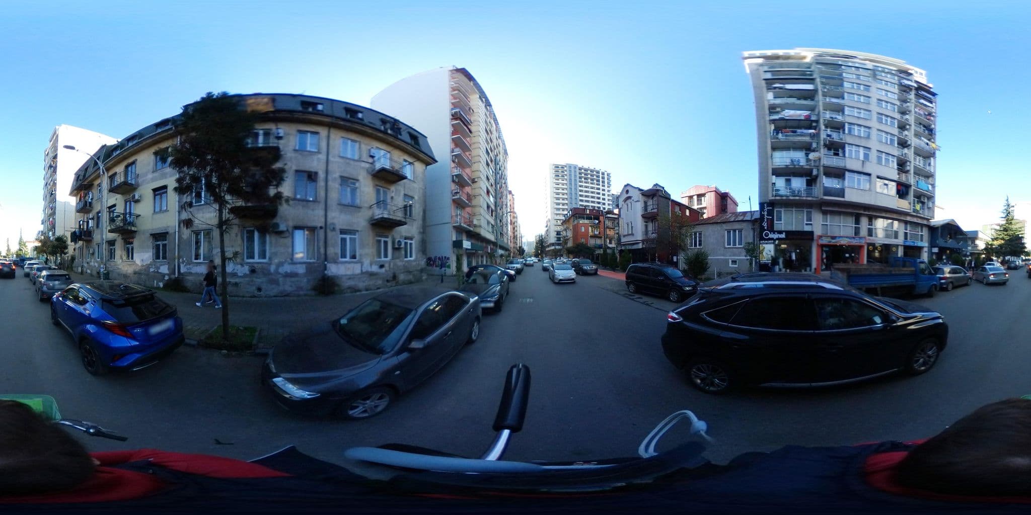 Street view near Pharnavaz-2010 Hotel, Batumi — © emptychild (CC BY-SA · Mapillary)