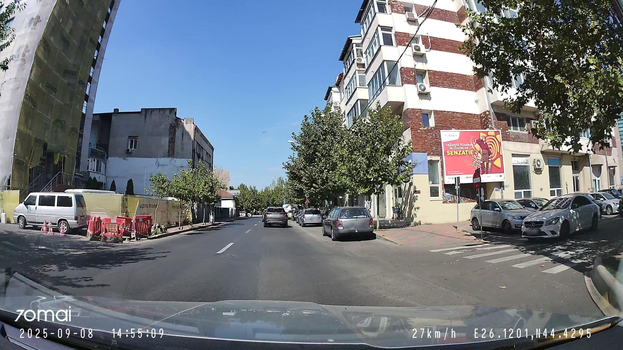 Street view near RIN Central Hotel, Bucharest