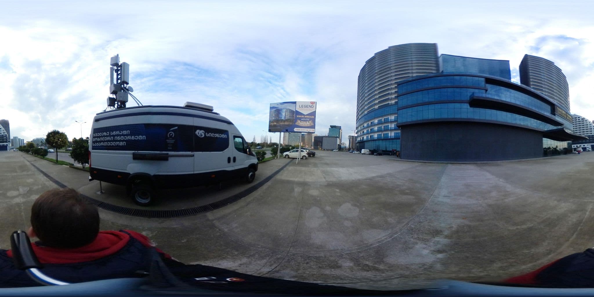 Street view near Legend Hotel, Batumi — © emptychild (CC BY-SA · Mapillary)