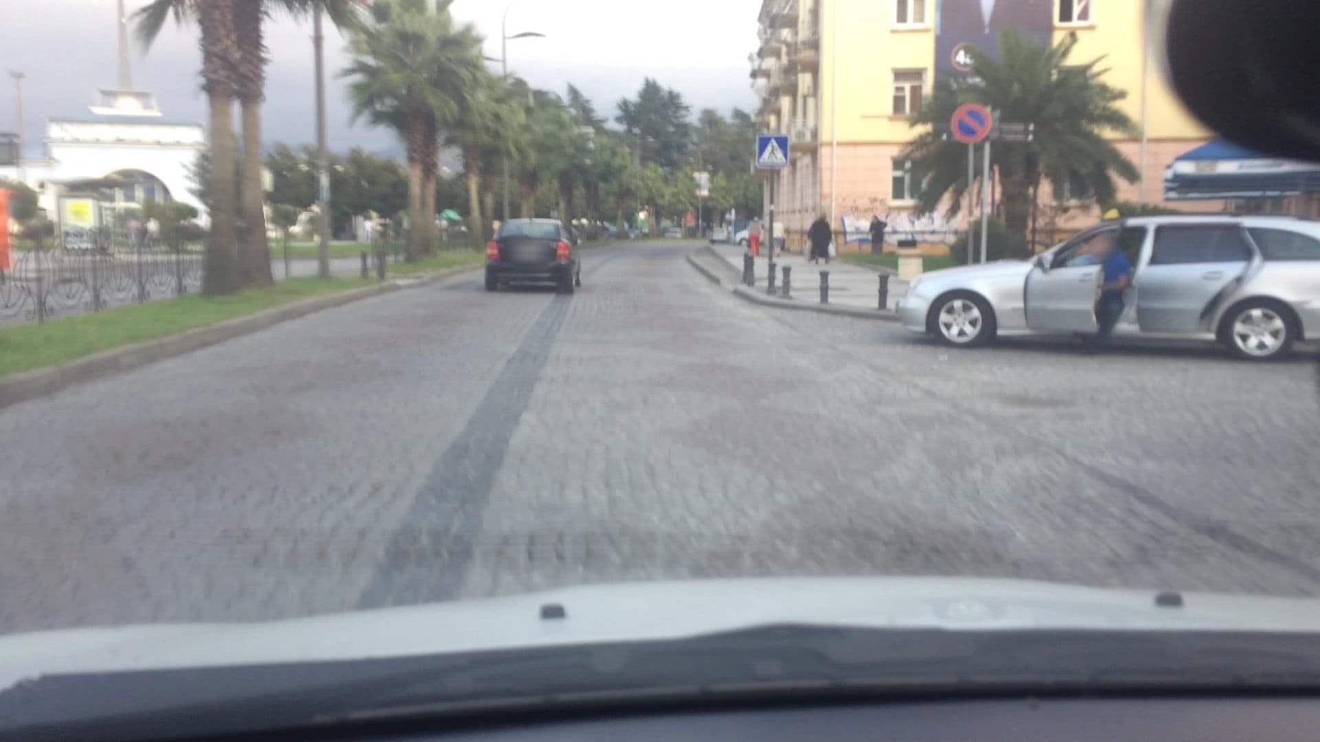 Street view near World Palace, Batumi — © lvl5 (CC BY-SA · Mapillary)